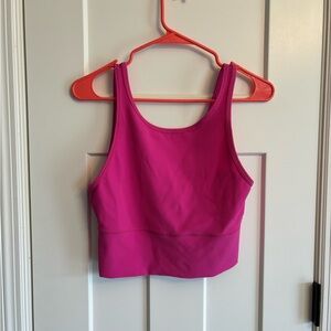 Lululemon Power Pivot Tank Top Sonic Pink Size 10